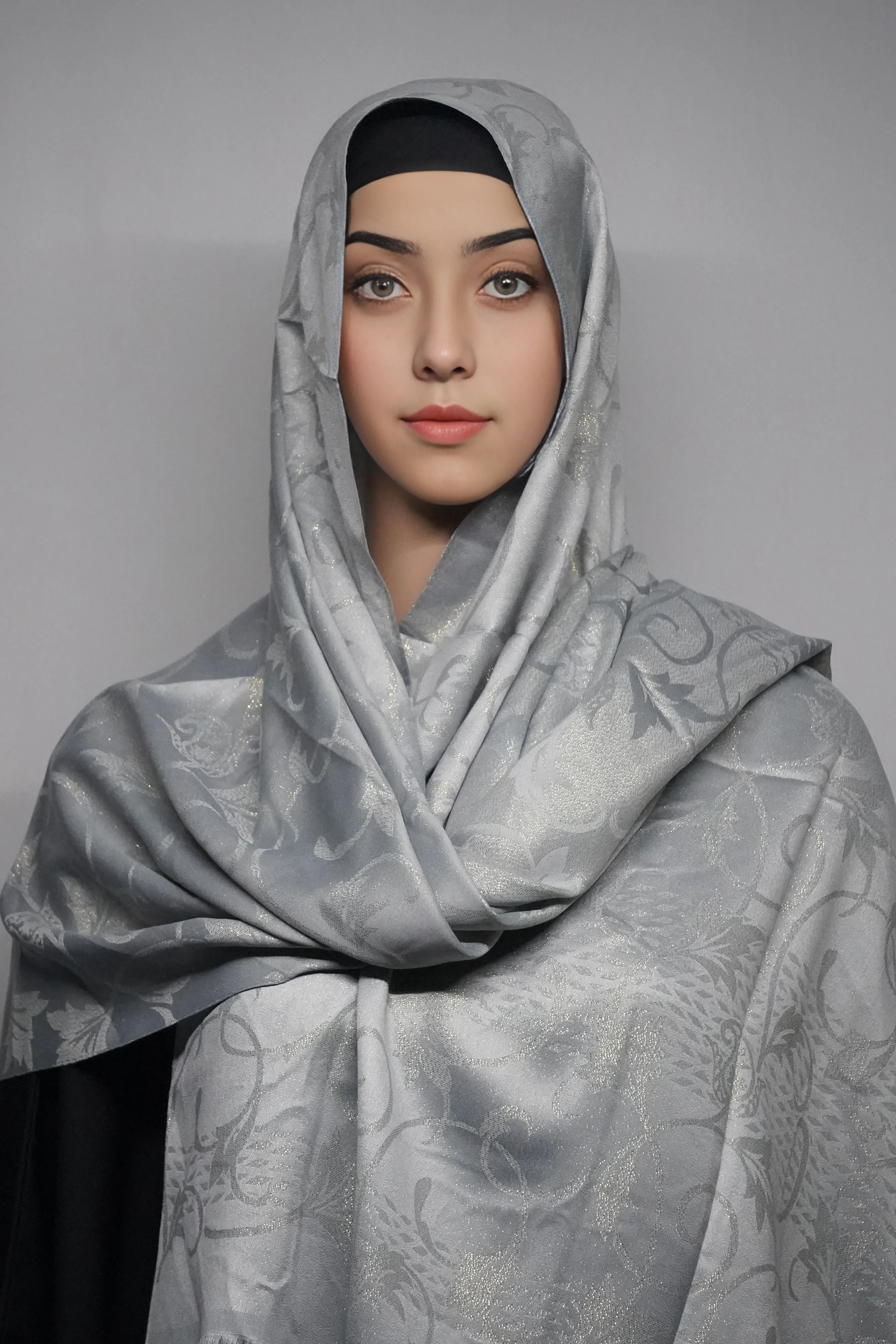 DSC00376_1721744276 Turkish Shimmer Hijab Dupatta Viscose Grey