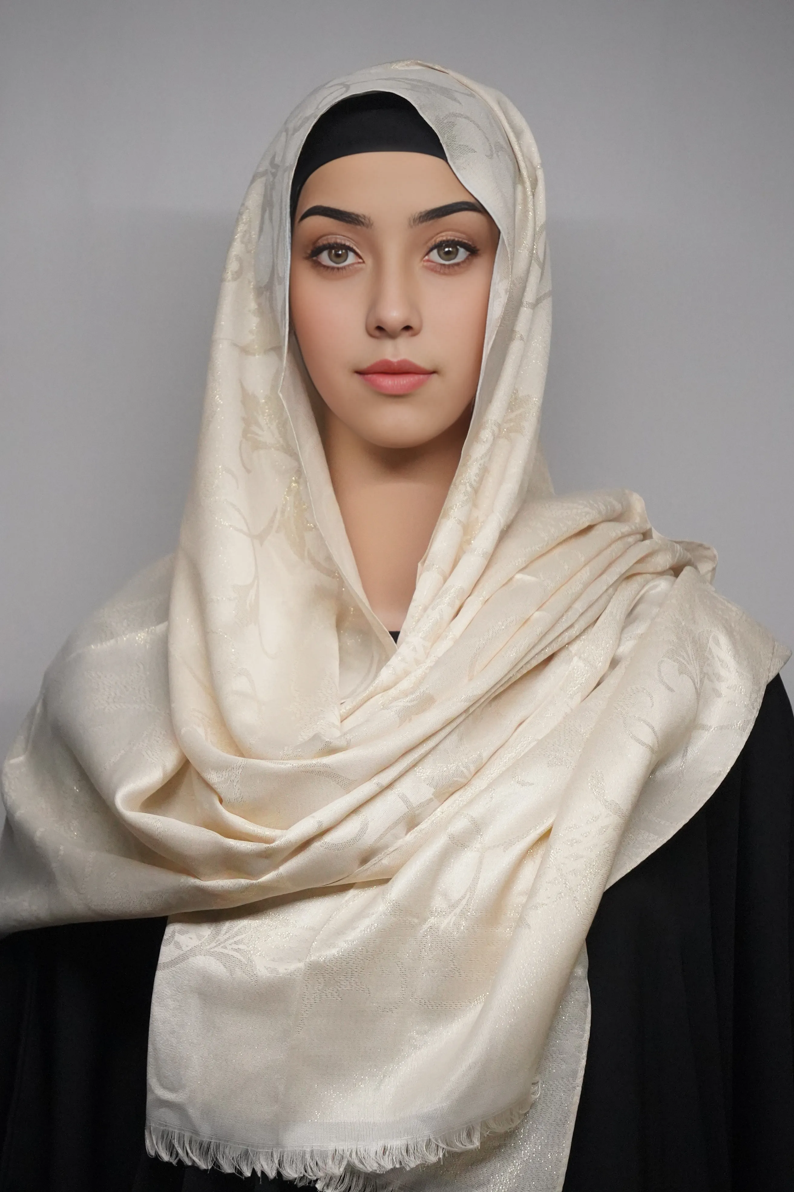 DSC00378_1721744373 Turkish Shimmer Hijab Dupatta Viscose Cream