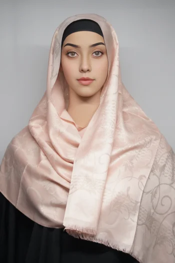 Turkish Shimmer Hijab Dupatta Viscose Coconut