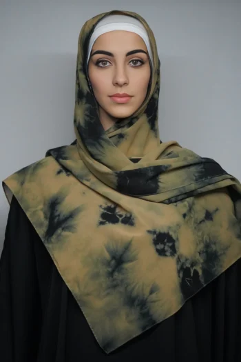 Georgette Hijab Stoles Multi Color