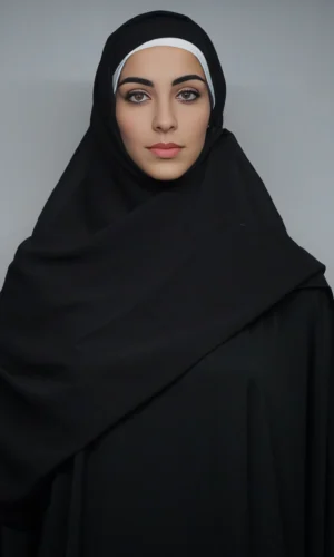 Black Hijab Stoles