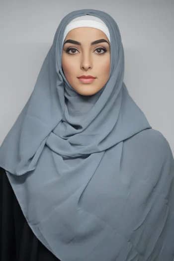 Georgette scarf Stoles Stone Regular