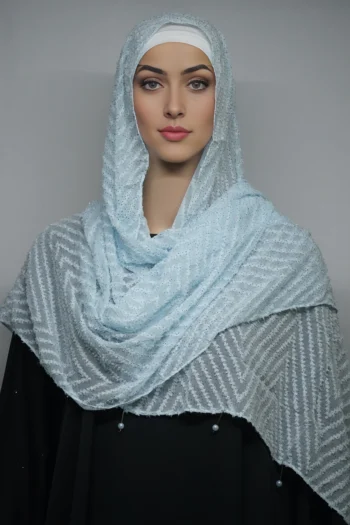 Fancy Stoles Dupattas Moti Latkan Frost