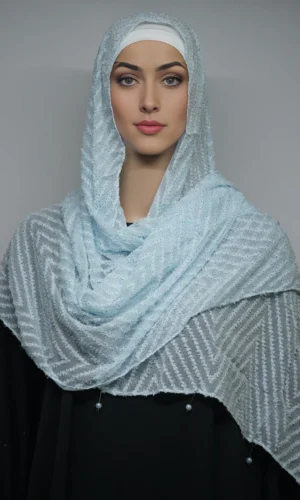 Fancy Stoles Dupattas Moti Latkan Frost