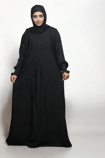 Burkha UMBRELLA HEAVY CHUN SLEEVS in Black