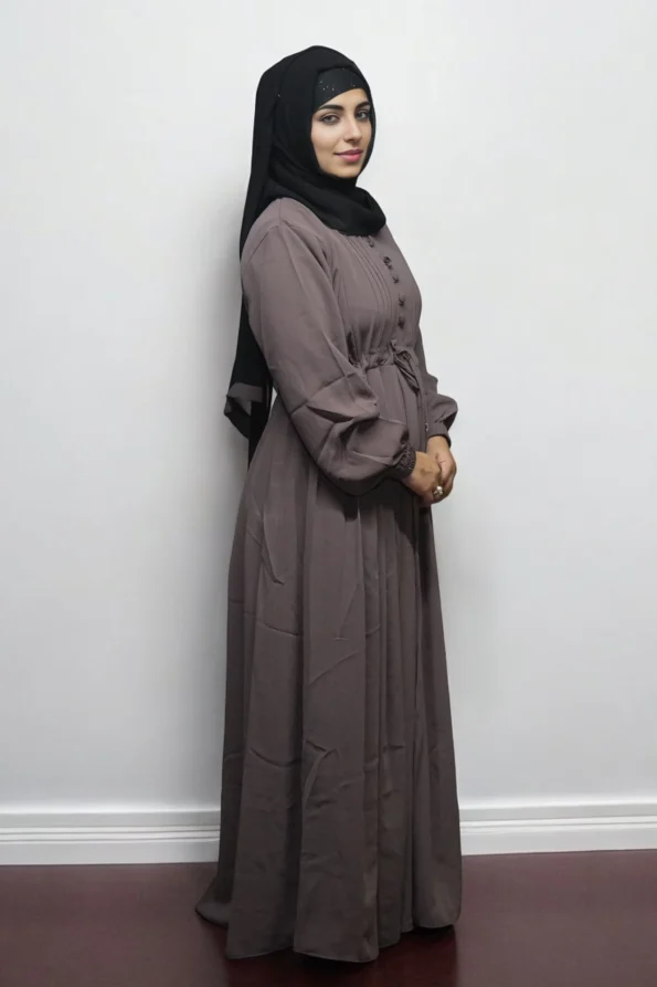 Burkha BUTTON STRIP UMBRELLA in Carbon Gray