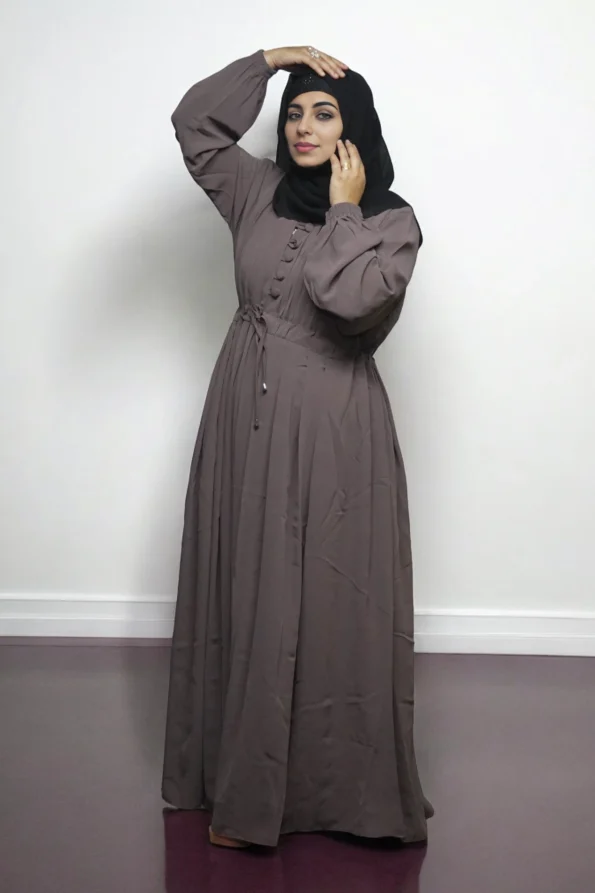 Burkha BUTTON STRIP UMBRELLA in Carbon Gray