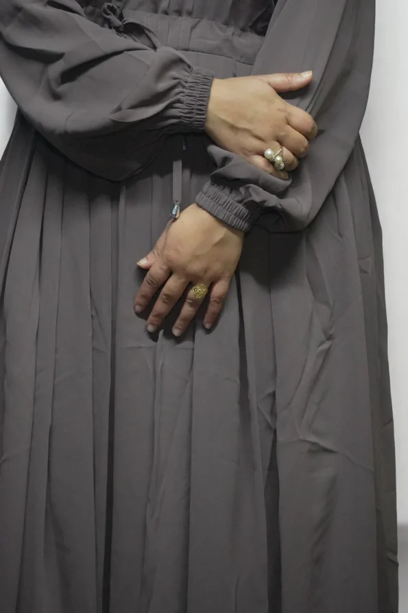 Burkha BUTTON STRIP UMBRELLA in Carbon Gray