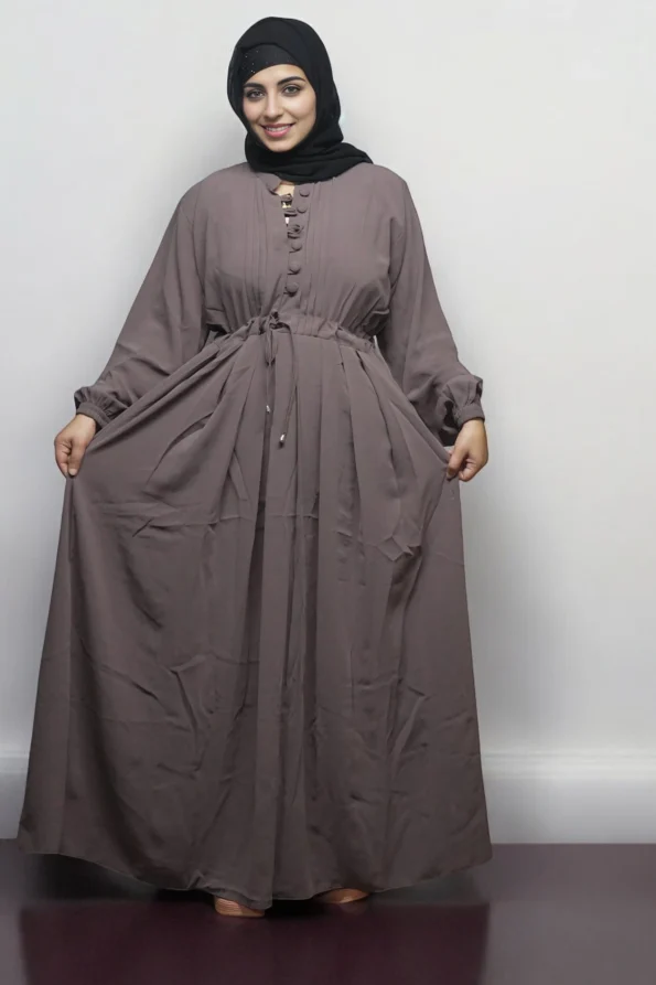 Burkha BUTTON STRIP UMBRELLA in Carbon Gray