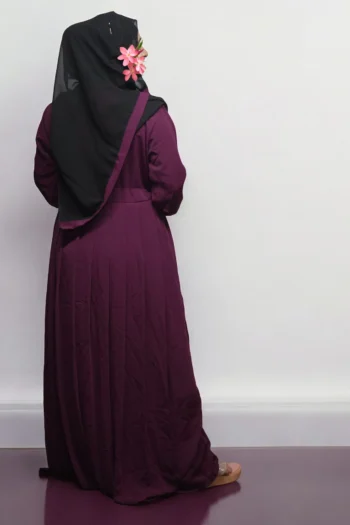 Burkha BUTTON STRIP UMBRELLA in Wine