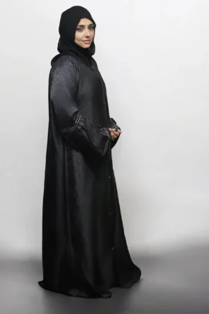 Luxury Dubai Burqa In Black